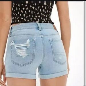 EUC American Eagle Dream Jean Shorts 4 27 2 3 5